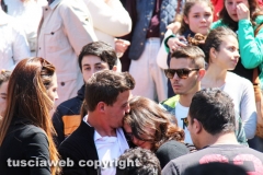 Viterbo - I funerali di Paolo Aquilani