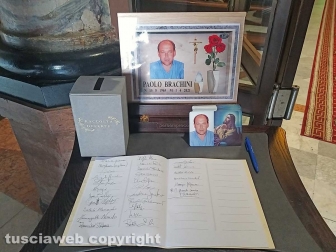 Montefiascone - I funerali di Paolo Brachini