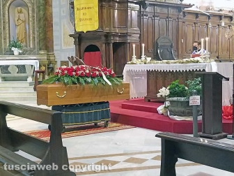 Montefiascone - I funerali di Paolo Brachini