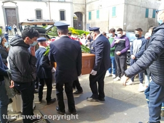 Montefiascone - I funerali di Paolo Brachini