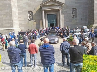 Montefiascone - I funerali di Paolo Brachini