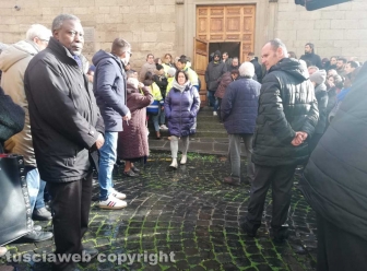Viterbo - I funerali di Patrice Tiekone