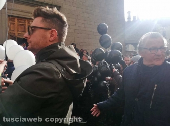 Viterbo - I funerali di Patrice Tiekone