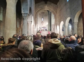Viterbo - I funerali di Patrice Tiekone