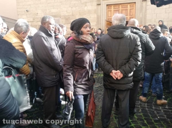Viterbo - I funerali di Patrice Tiekone