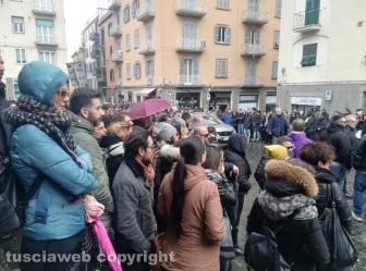Viterbo - I funerali di Patrice Tiekone