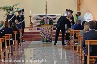 Viterbo - I funerali di Piero Sagone