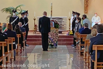 Viterbo - I funerali di Piero Sagone