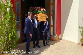 Viterbo - I funerali di Piero Sagone