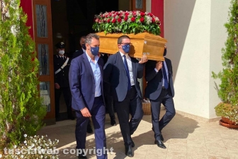 Viterbo - I funerali di Piero Sagone