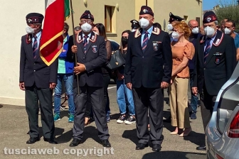 Viterbo - I funerali di Piero Sagone