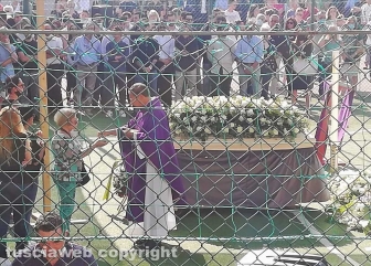 Viterbo - I funerali di Raffaele Trua
