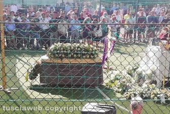 Viterbo - I funerali di Raffaele Trua