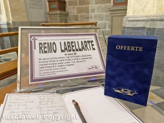 I funerali di Remo Labellarte
