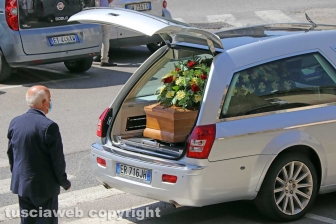 I funerali di Remo Petretti