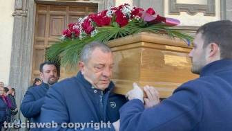 Caprarola - I funerali di Renzo Cristofori