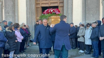 Caprarola - I funerali di Renzo Cristofori