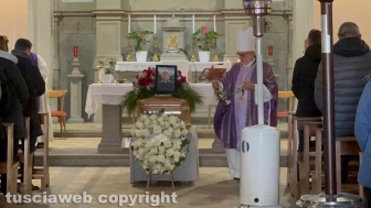 Caprarola - I funerali di Renzo Cristofori