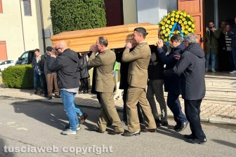 I funerali di Riccardo D'Angeli