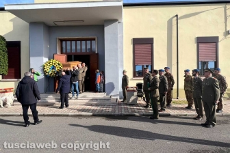 I funerali di Riccardo D'Angeli