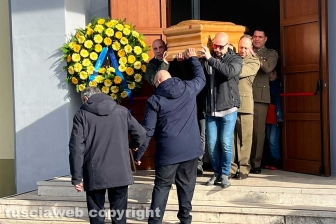 I funerali di Riccardo D'Angeli
