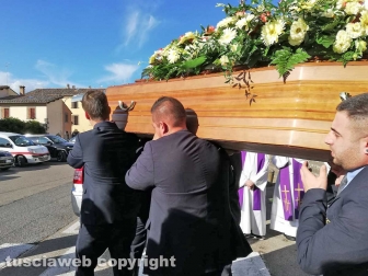 I funerali di Roberto Bennati