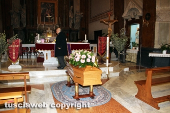 I funerali di Rossana Bramante