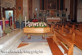 I funerali di Rossana Bramante