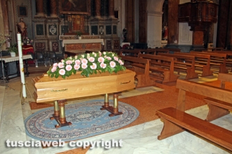 I funerali di Rossana Bramante