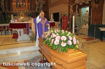 I funerali di Rossana Bramante