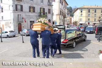 I funerali di Rossana Bramante