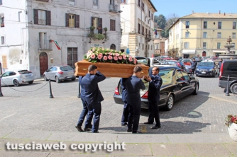 I funerali di Rossana Bramante