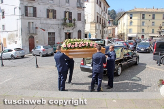 I funerali di Rossana Bramante