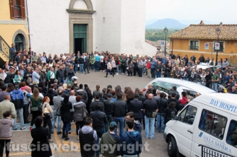 Fabrica di Roma - I funerali di Rossano Gianfelici