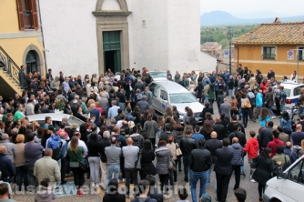 Fabrica di Roma - I funerali di Rossano Gianfelici