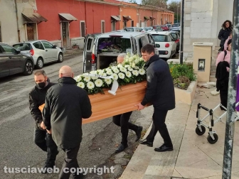 Civitavecchia - I funerali di Sara Girelli