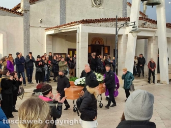 Civitavecchia - I funerali di Sara Girelli