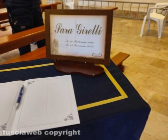 Civitavecchia - I funerali di Sara Girelli