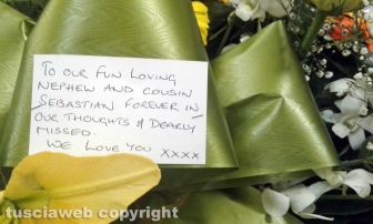 I funerali di Sebastian Ragazzini