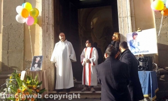 I funerali di Sebastian Ragazzini