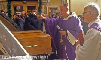 I funerali di Sebastian Ragazzini