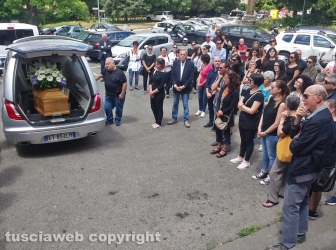 I funerali di Sergio Milioni