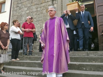 I funerali di Sergio Milioni