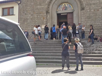 I funerali di Sergio Milioni