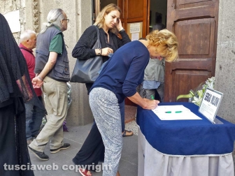 I funerali di Sergio Milioni
