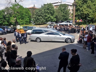 I funerali di Sergio Milioni