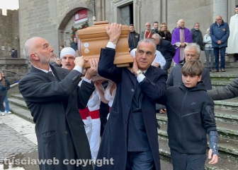 Viterbo - I funerali di Silvio Ascenzi