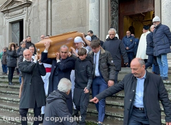 Viterbo - I funerali di Silvio Ascenzi