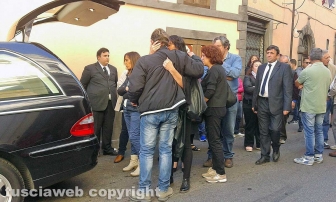 I funerali di Simone Ricci