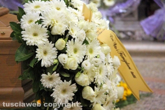 I funerali di Simone Ricci